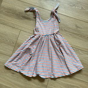 Alice+Ames red, white, and Blue adjustable straps.